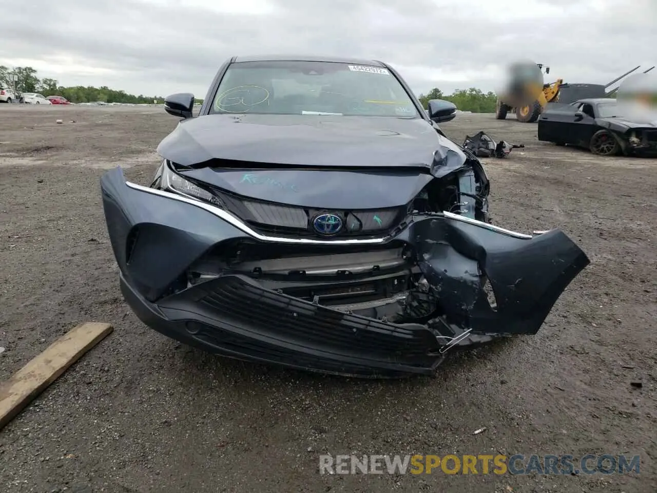 9 fotografías del automóvil dañado JTEAAAAH9MJ034381 TOYOTA VENZA 2021