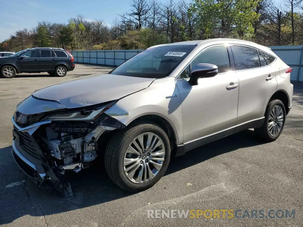 1 fotografías del automóvil dañado JTEAAAAH9MJ046501 TOYOTA VENZA 2021
