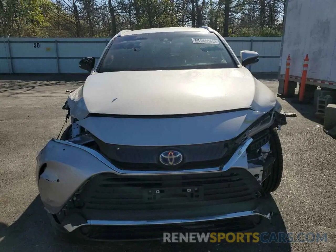 5 fotografías del automóvil dañado JTEAAAAH9MJ046501 TOYOTA VENZA 2021