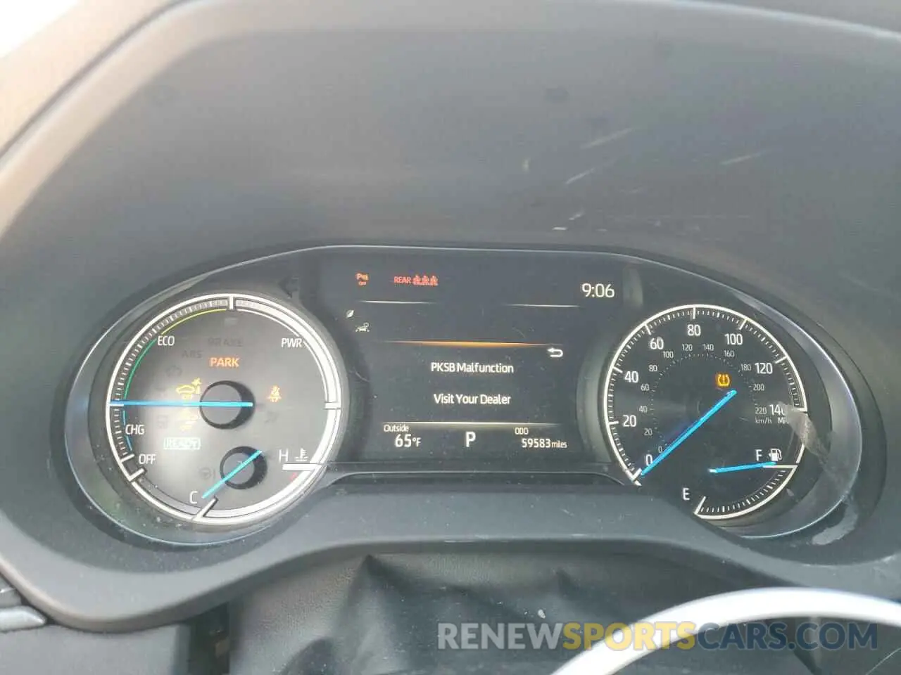 9 fotografías del automóvil dañado JTEAAAAH9MJ046501 TOYOTA VENZA 2021