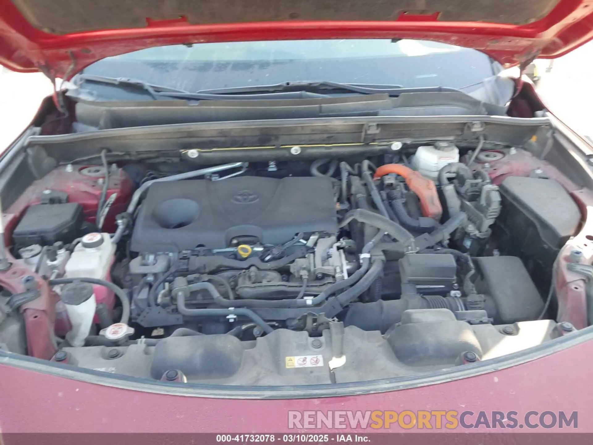 10 fotografías del automóvil dañado JTEAAAAH9MJ049365 TOYOTA VENZA 2021