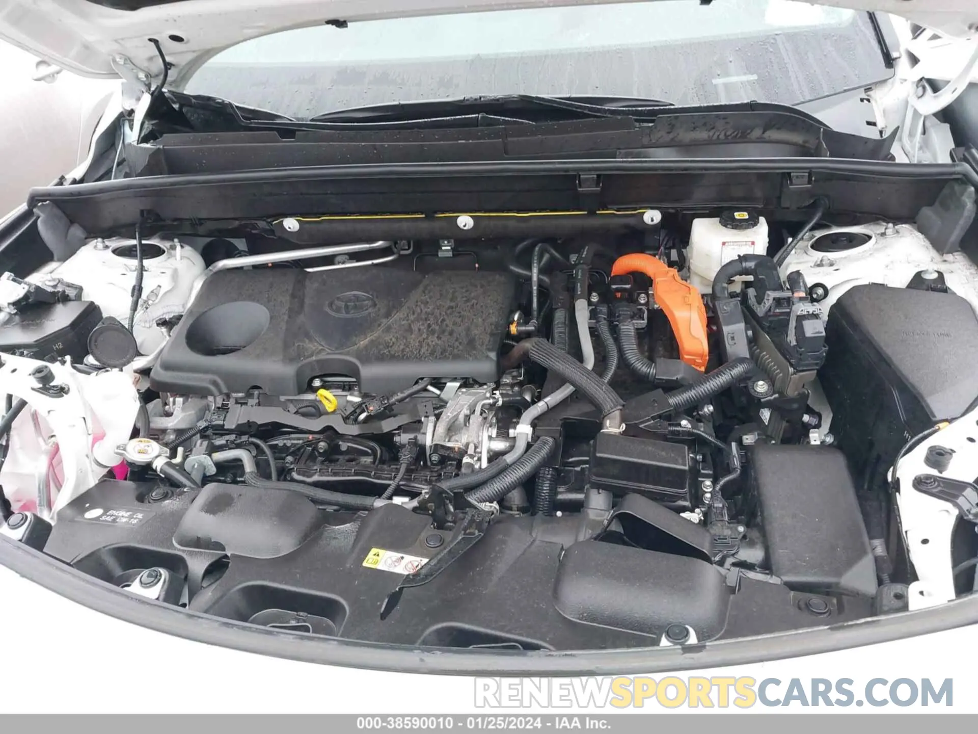 10 fotografías del automóvil dañado JTEAAAAH9MJ050631 TOYOTA VENZA 2021