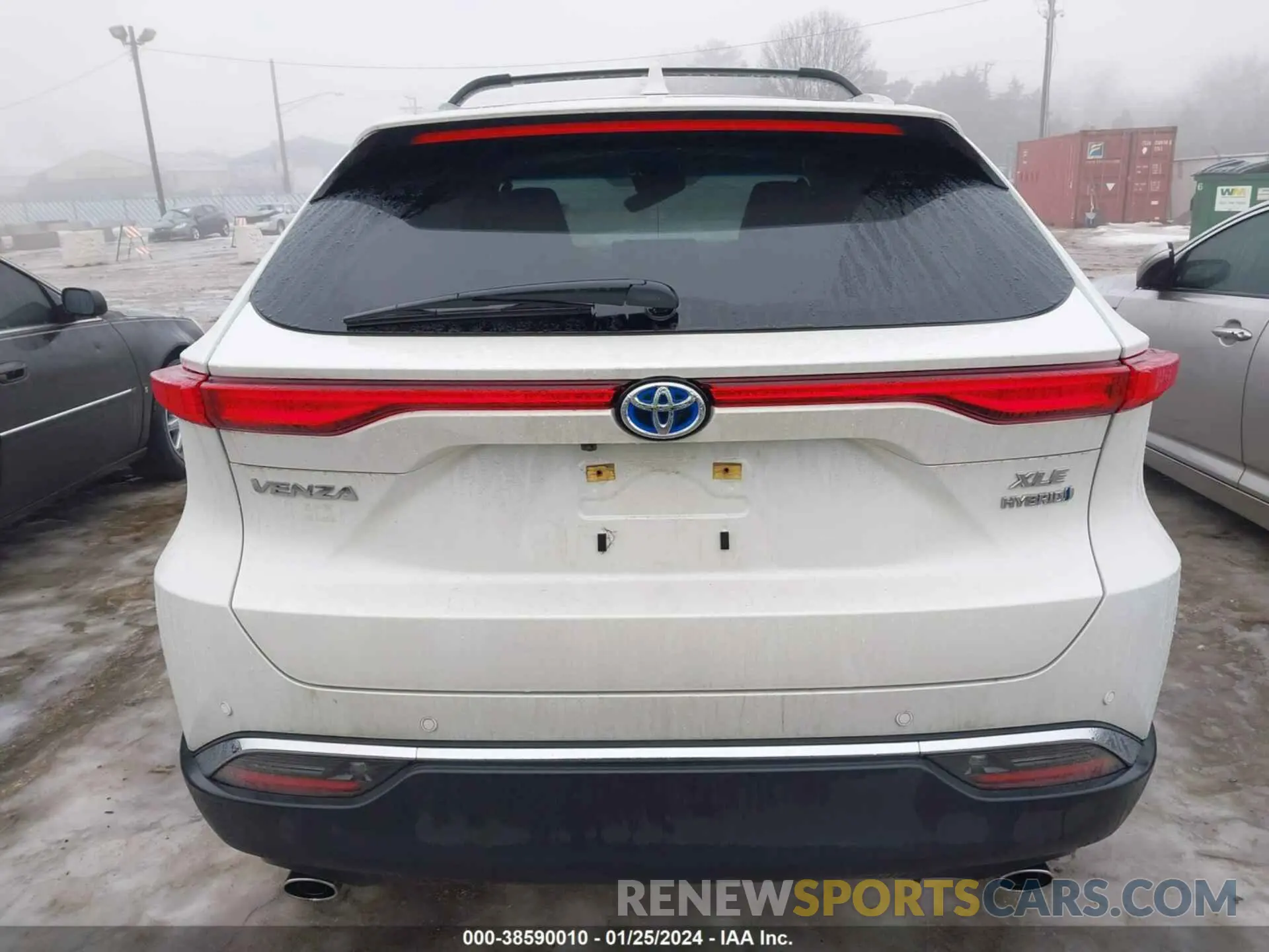 16 fotografías del automóvil dañado JTEAAAAH9MJ050631 TOYOTA VENZA 2021