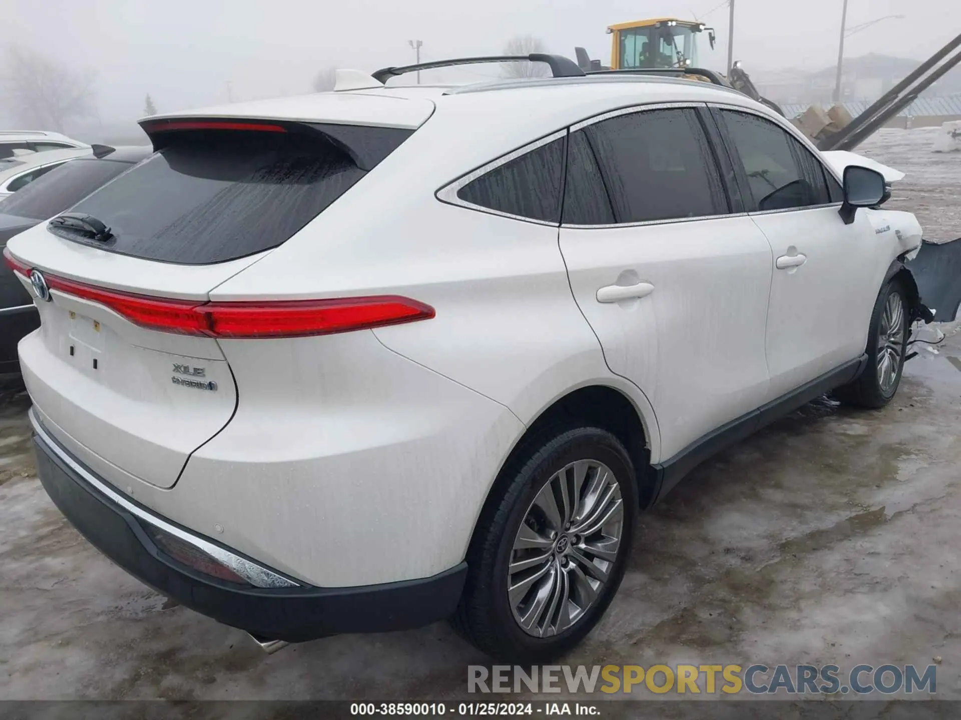 4 fotografías del automóvil dañado JTEAAAAH9MJ050631 TOYOTA VENZA 2021