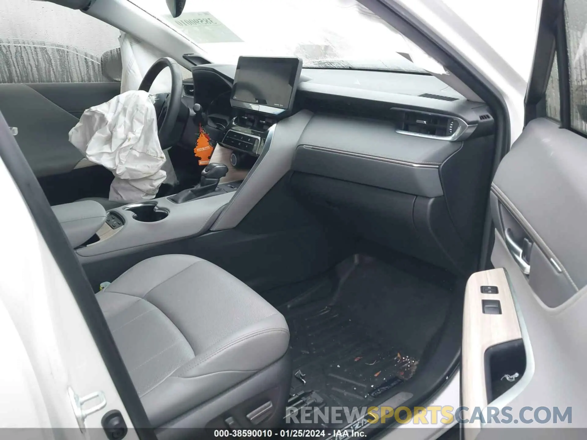 5 fotografías del automóvil dañado JTEAAAAH9MJ050631 TOYOTA VENZA 2021