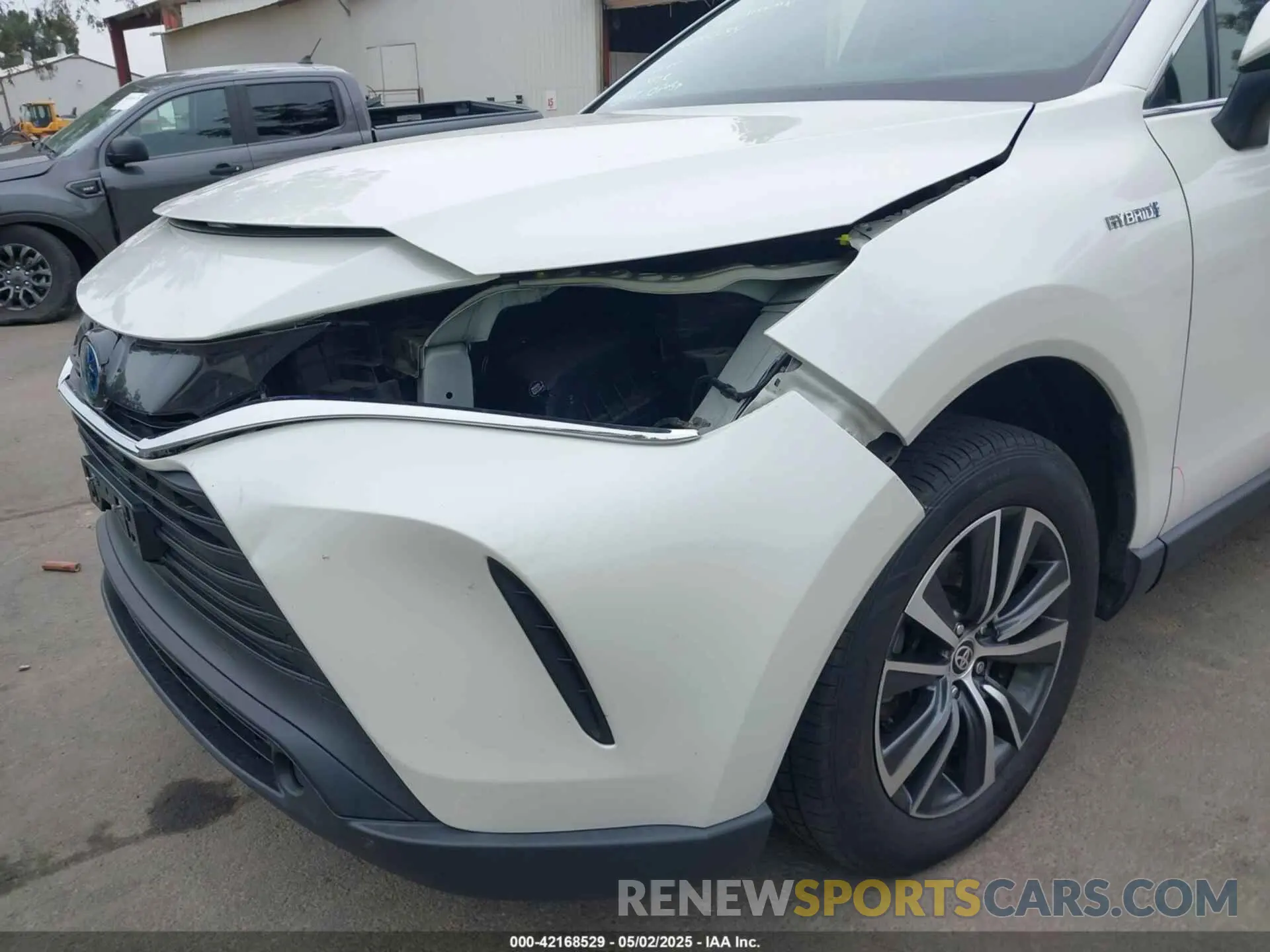 20 fotografías del automóvil dañado JTEAAAAH9MJ053383 TOYOTA VENZA 2021