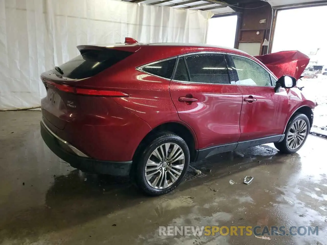 3 fotografías del automóvil dañado JTEAAAAH9MJ055568 TOYOTA VENZA 2021