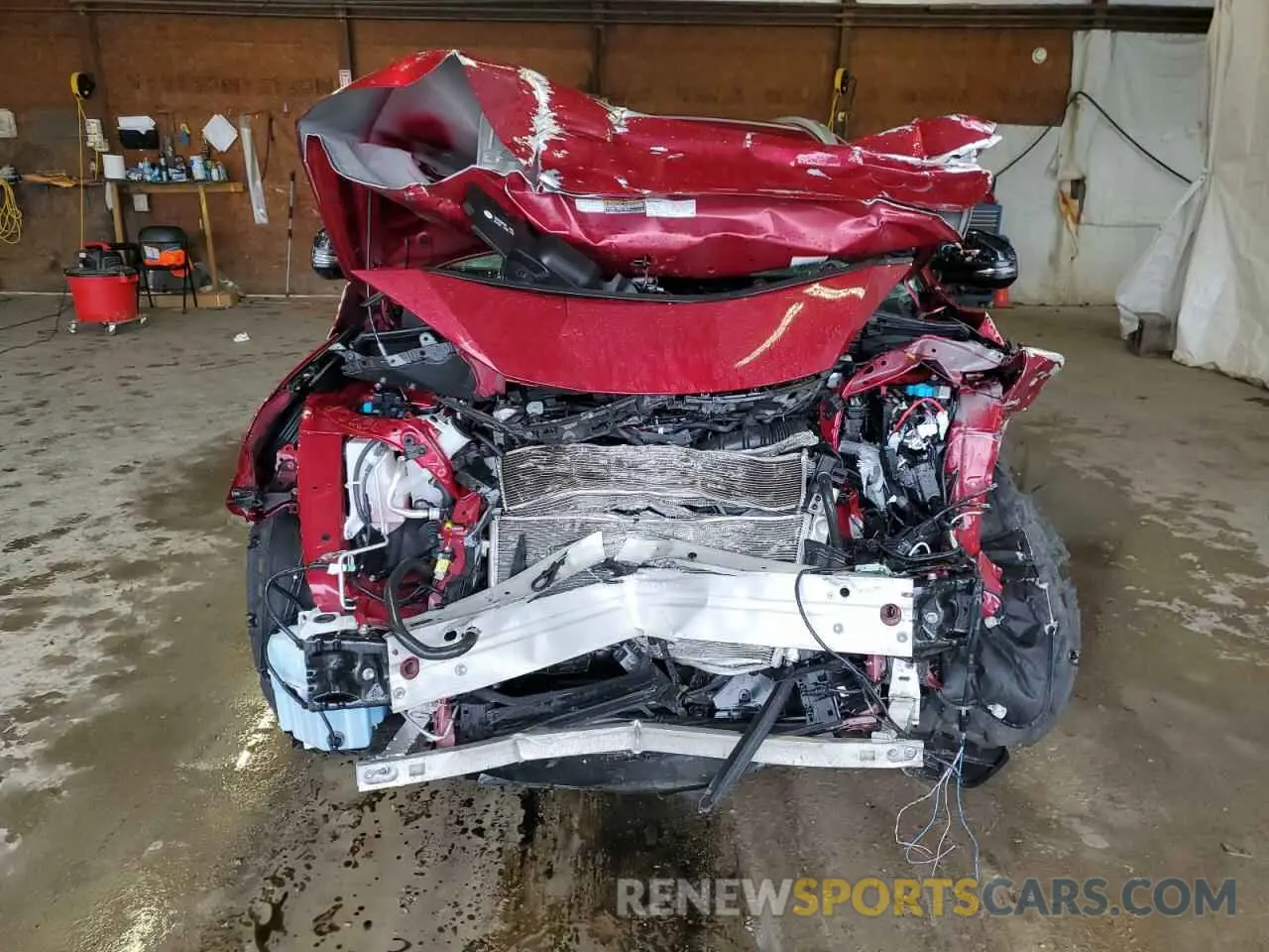 5 fotografías del automóvil dañado JTEAAAAH9MJ055568 TOYOTA VENZA 2021