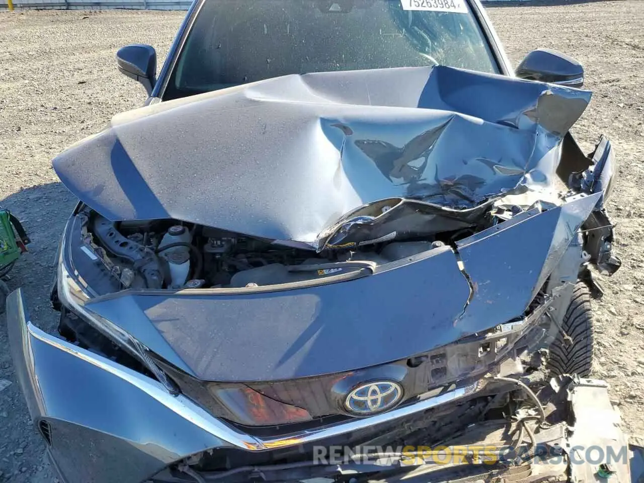 12 fotografías del automóvil dañado JTEAAAAH9MJ063637 TOYOTA VENZA 2021