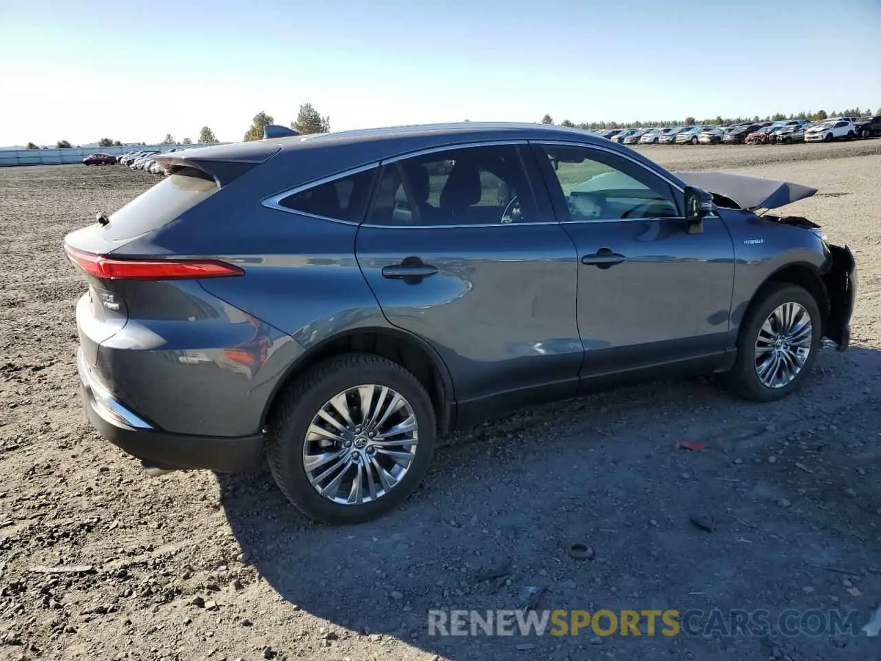 3 fotografías del automóvil dañado JTEAAAAH9MJ063637 TOYOTA VENZA 2021