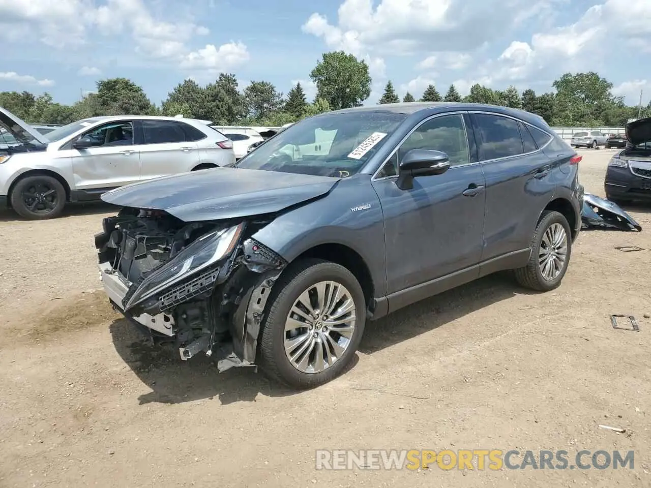 1 fotografías del automóvil dañado JTEAAAAH9MJ067896 TOYOTA VENZA 2021