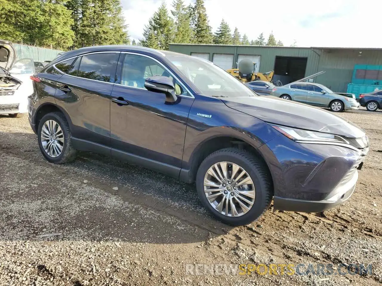 4 fotografías del automóvil dañado JTEAAAAHXMJ001955 TOYOTA VENZA 2021