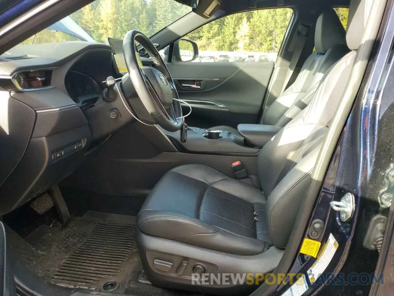 7 fotografías del automóvil dañado JTEAAAAHXMJ001955 TOYOTA VENZA 2021
