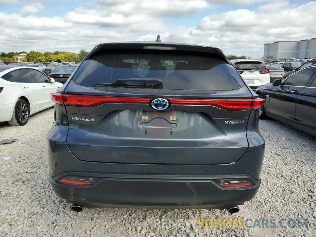 6 fotografías del automóvil dañado JTEAAAAHXMJ003110 TOYOTA VENZA 2021