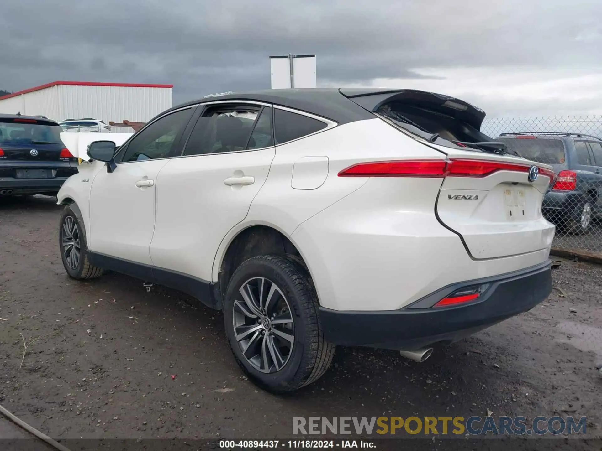3 fotografías del automóvil dañado JTEAAAAHXMJ022496 TOYOTA VENZA 2021