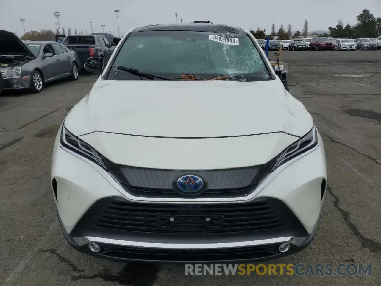 5 fotografías del automóvil dañado JTEAAAAHXMJ033000 TOYOTA VENZA 2021