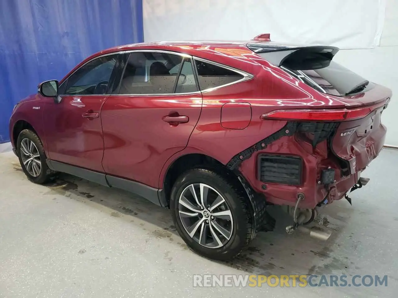 2 fotografías del automóvil dañado JTEAAAAHXMJ035958 TOYOTA VENZA 2021
