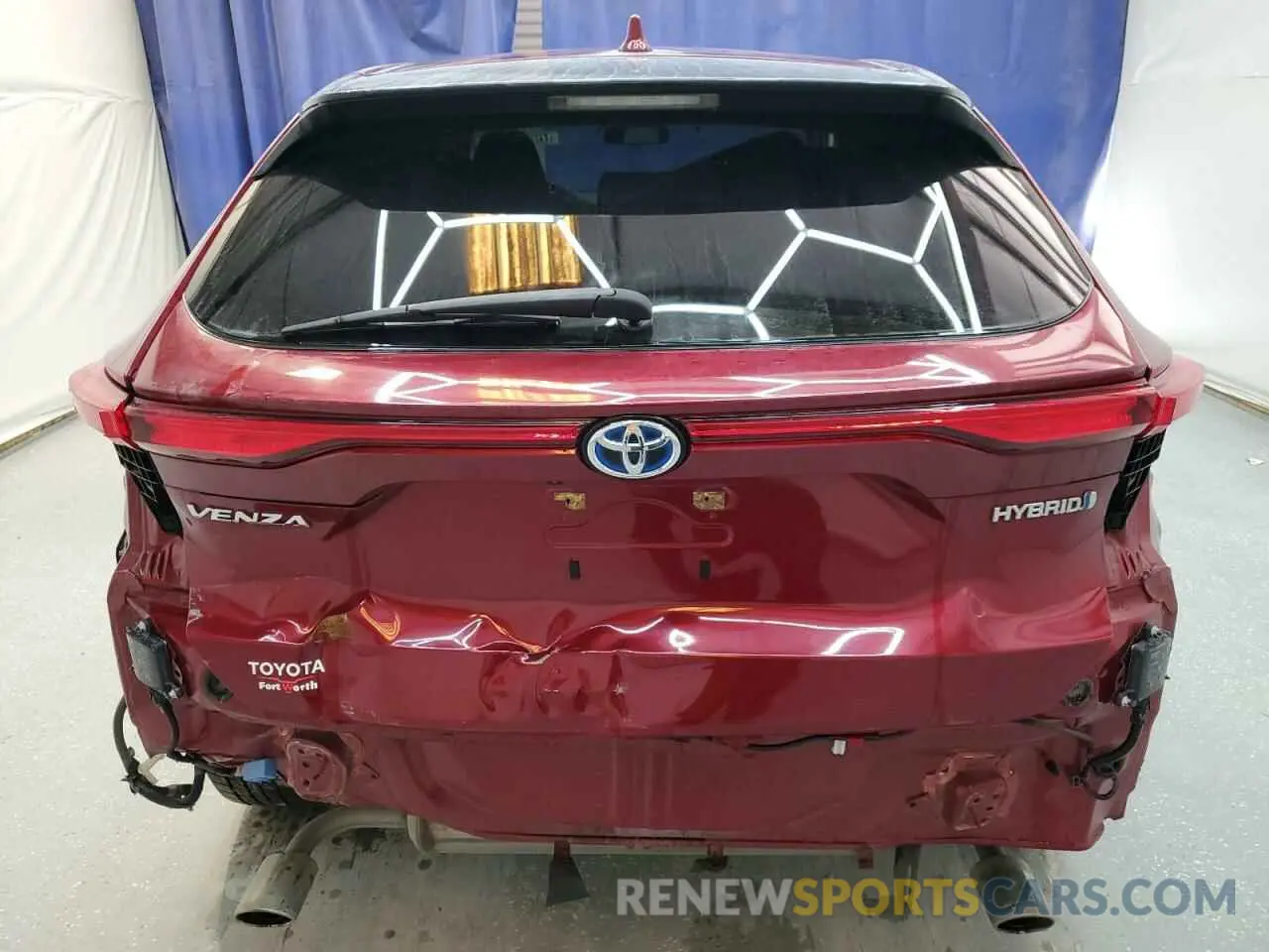 6 fotografías del automóvil dañado JTEAAAAHXMJ035958 TOYOTA VENZA 2021