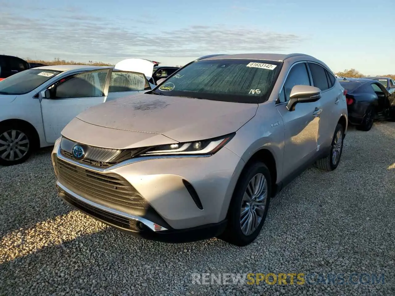 2 fotografías del automóvil dañado JTEAAAAHXMJ037645 TOYOTA VENZA 2021