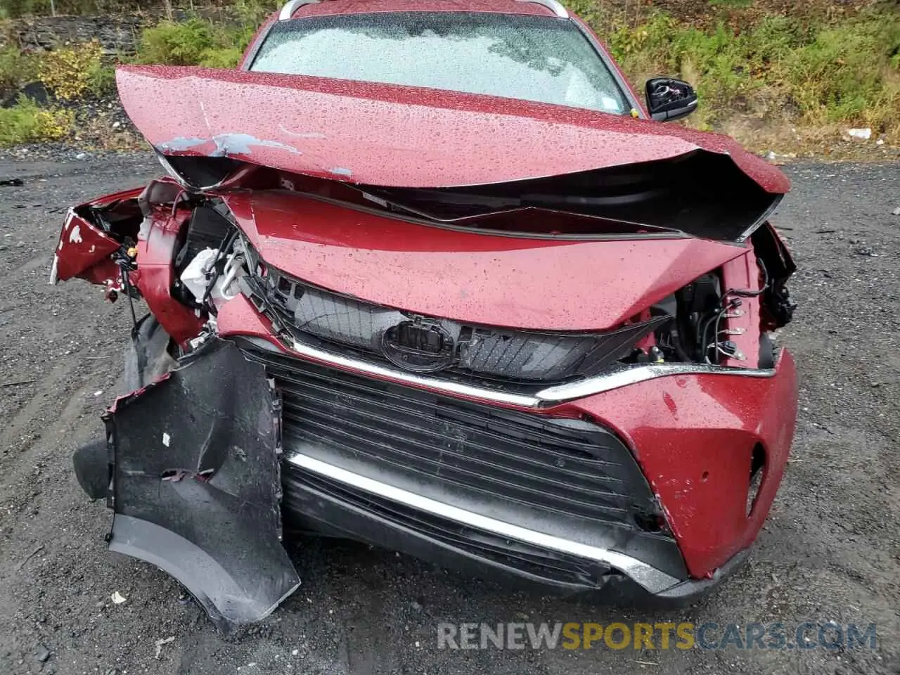 12 fotografías del automóvil dañado JTEAAAAHXMJ040108 TOYOTA VENZA 2021