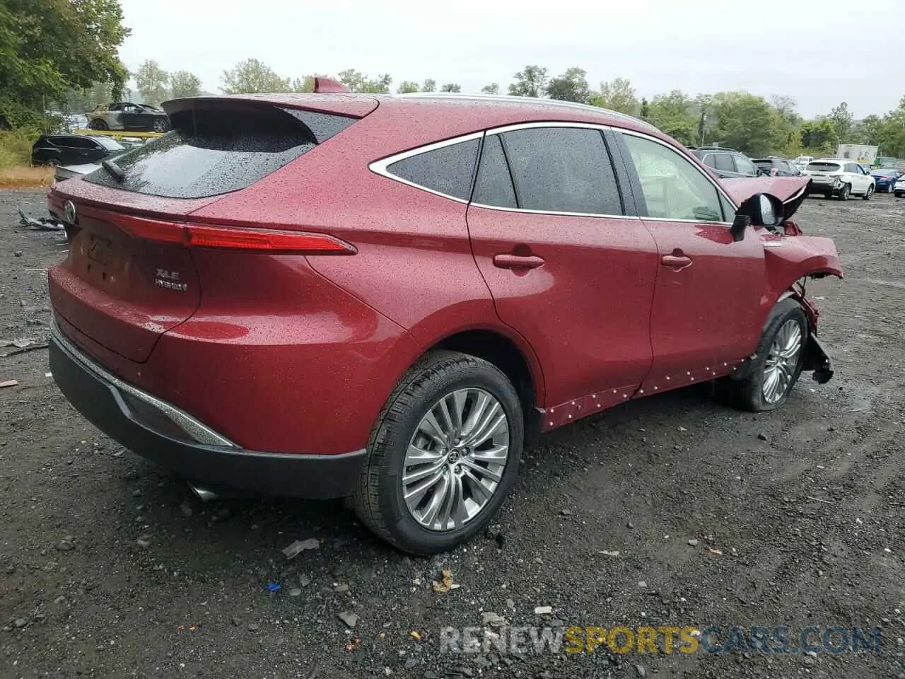 3 fotografías del automóvil dañado JTEAAAAHXMJ040108 TOYOTA VENZA 2021