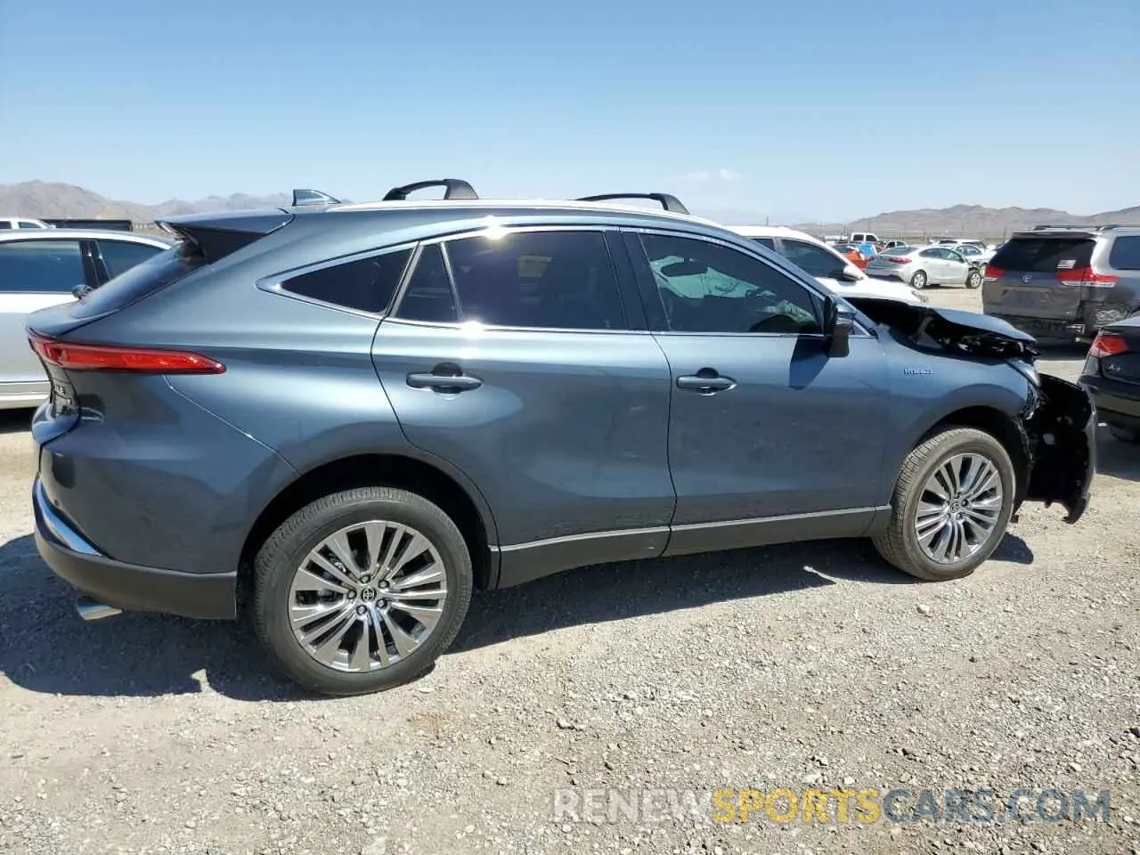 3 fotografías del automóvil dañado JTEAAAAHXMJ050640 TOYOTA VENZA 2021
