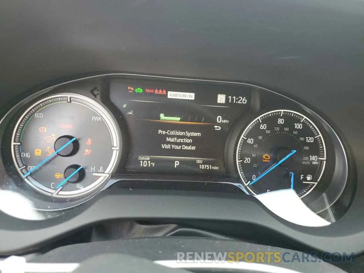 9 fotografías del automóvil dañado JTEAAAAHXMJ050640 TOYOTA VENZA 2021