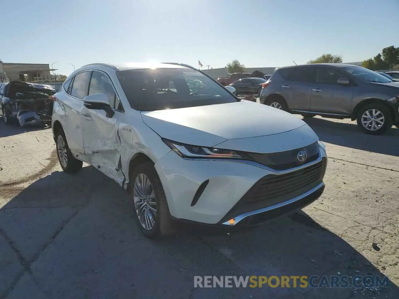 1 fotografías del automóvil dañado JTEAAAAHXMJ052288 TOYOTA VENZA 2021