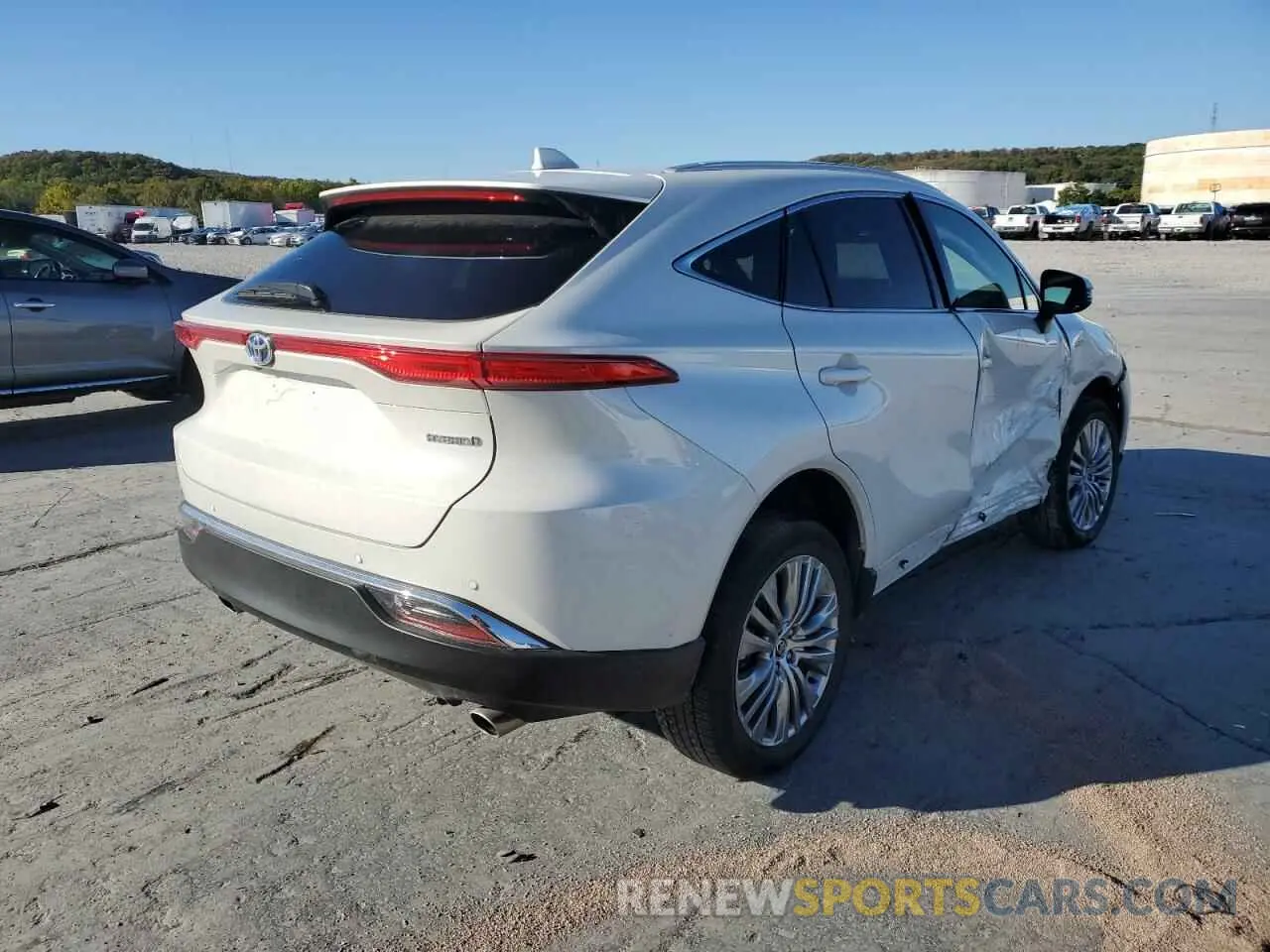 4 fotografías del automóvil dañado JTEAAAAHXMJ052288 TOYOTA VENZA 2021