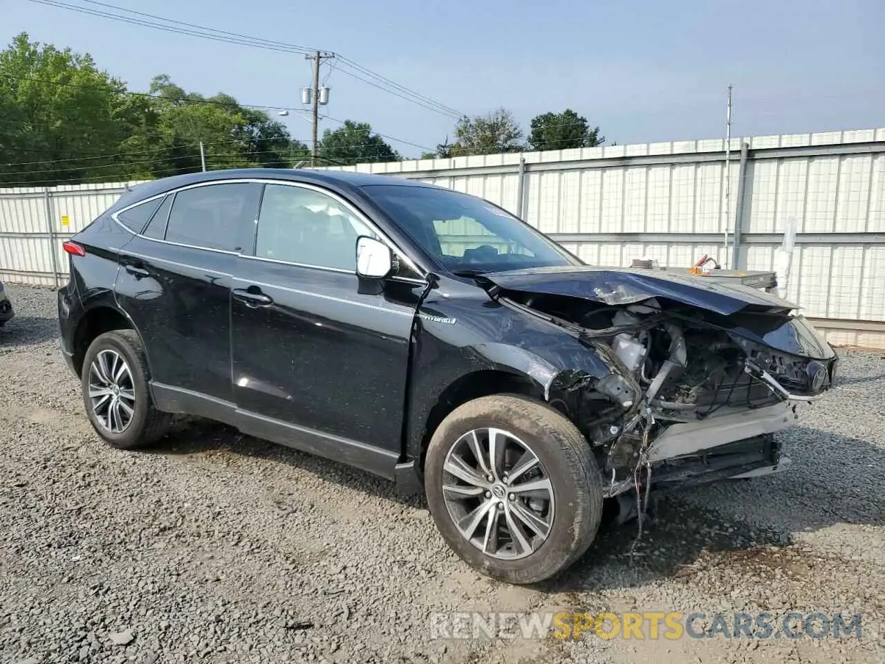 4 fotografías del automóvil dañado JTEAAAAHXMJ060827 TOYOTA VENZA 2021