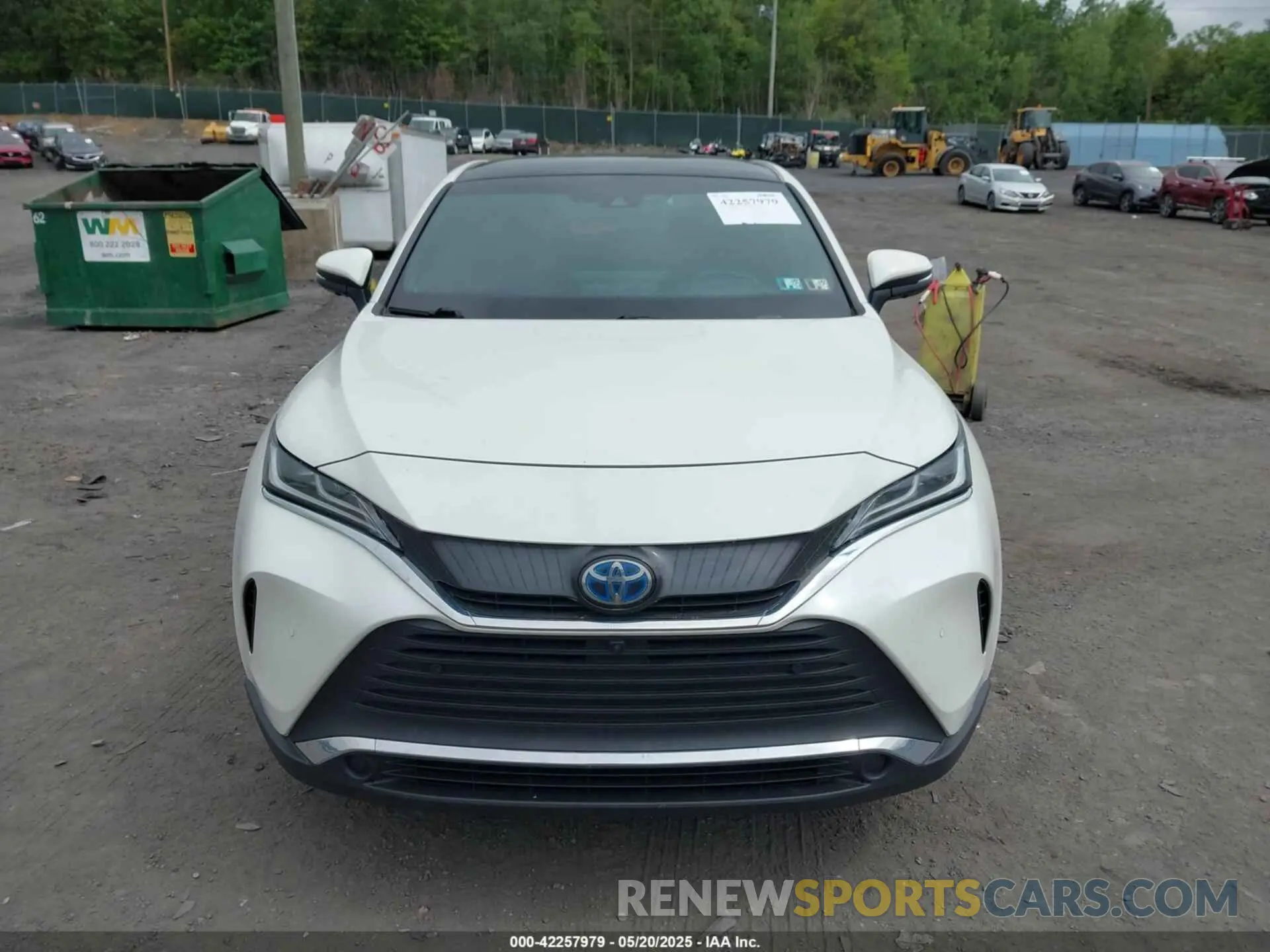12 fotografías del automóvil dañado JTEAAAAHXMJ068829 TOYOTA VENZA 2021