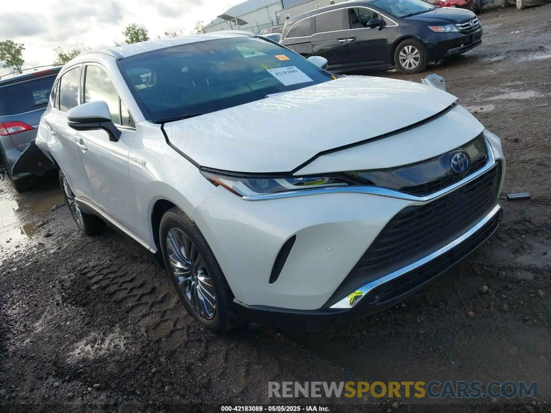 1 fotografías del automóvil dañado JTEAAAAHXMJ071410 TOYOTA VENZA 2021