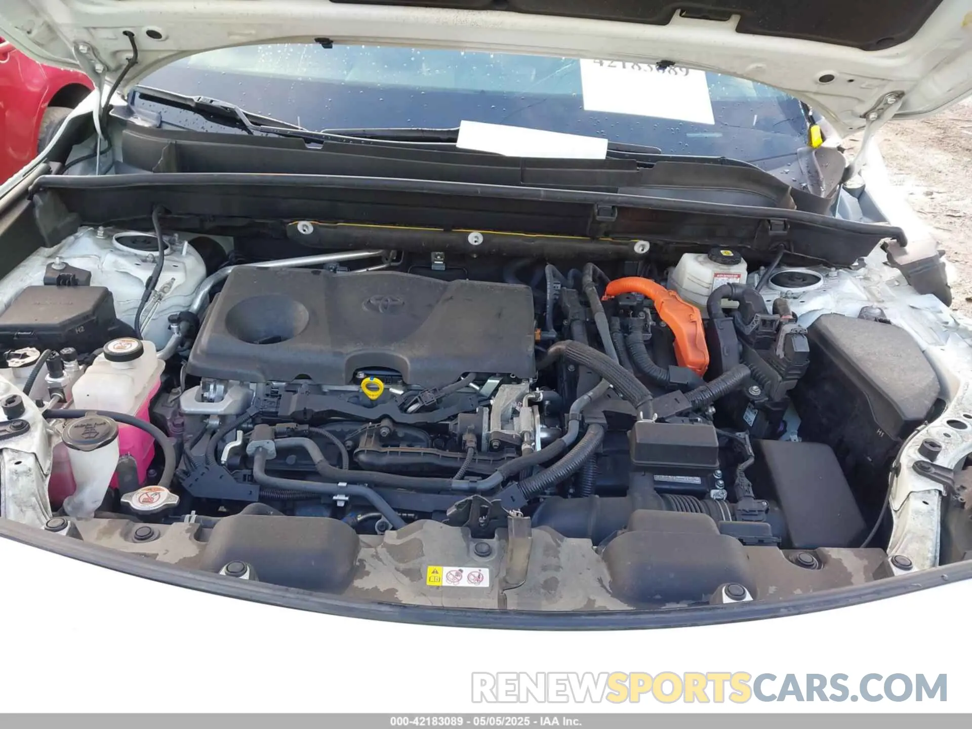 10 fotografías del automóvil dañado JTEAAAAHXMJ071410 TOYOTA VENZA 2021
