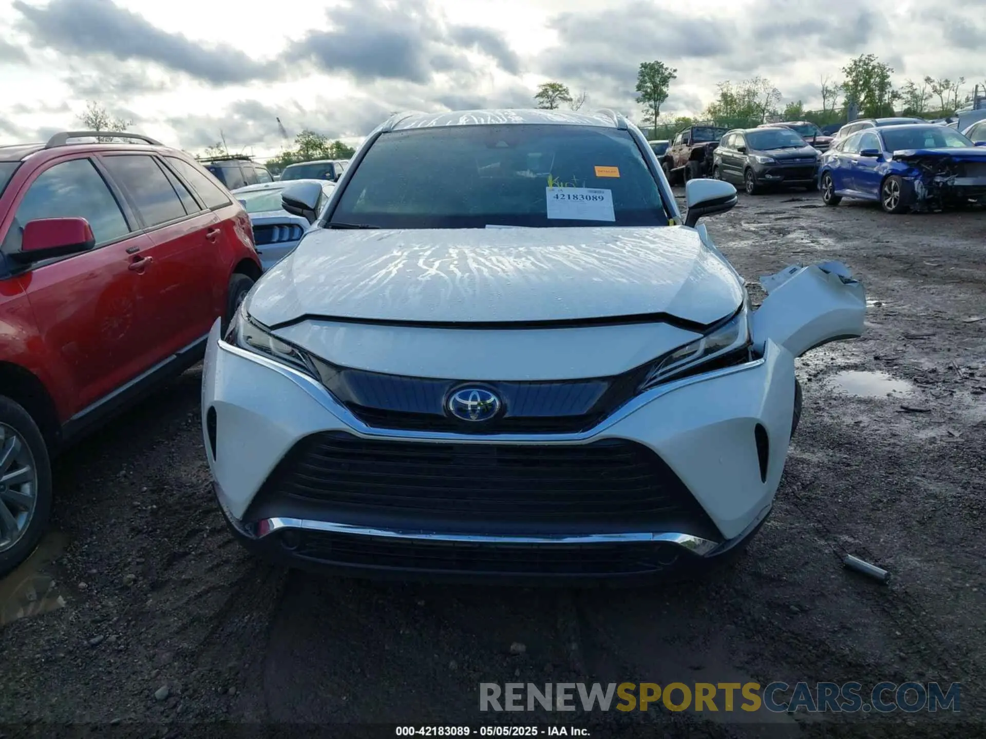 12 fotografías del automóvil dañado JTEAAAAHXMJ071410 TOYOTA VENZA 2021