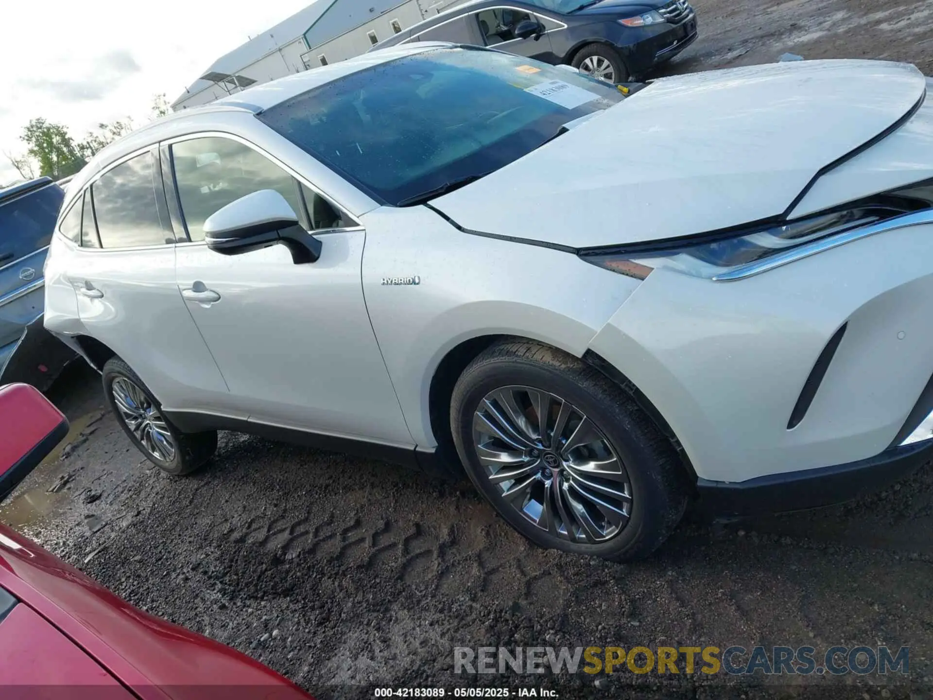 13 fotografías del automóvil dañado JTEAAAAHXMJ071410 TOYOTA VENZA 2021