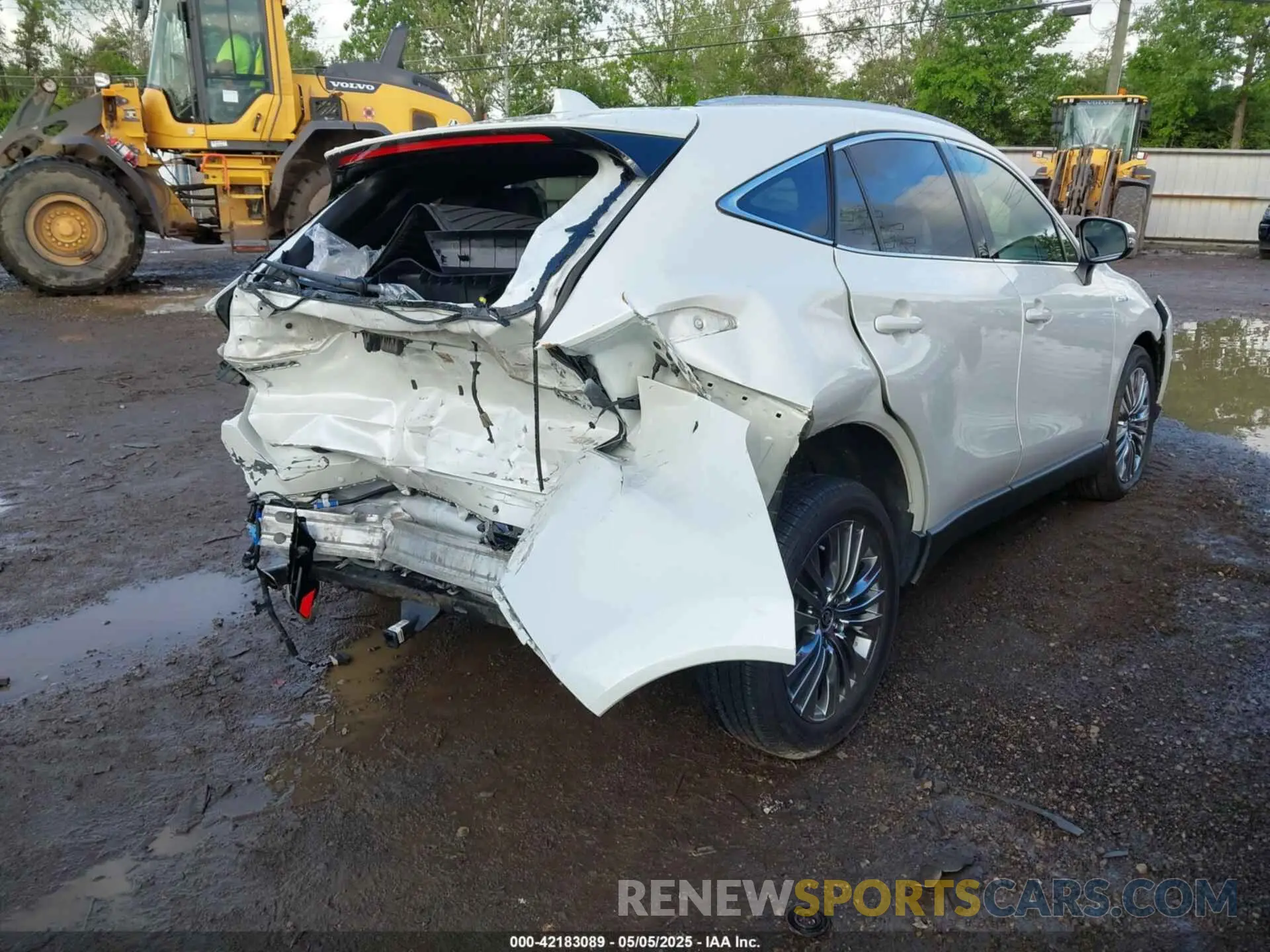 4 fotografías del automóvil dañado JTEAAAAHXMJ071410 TOYOTA VENZA 2021