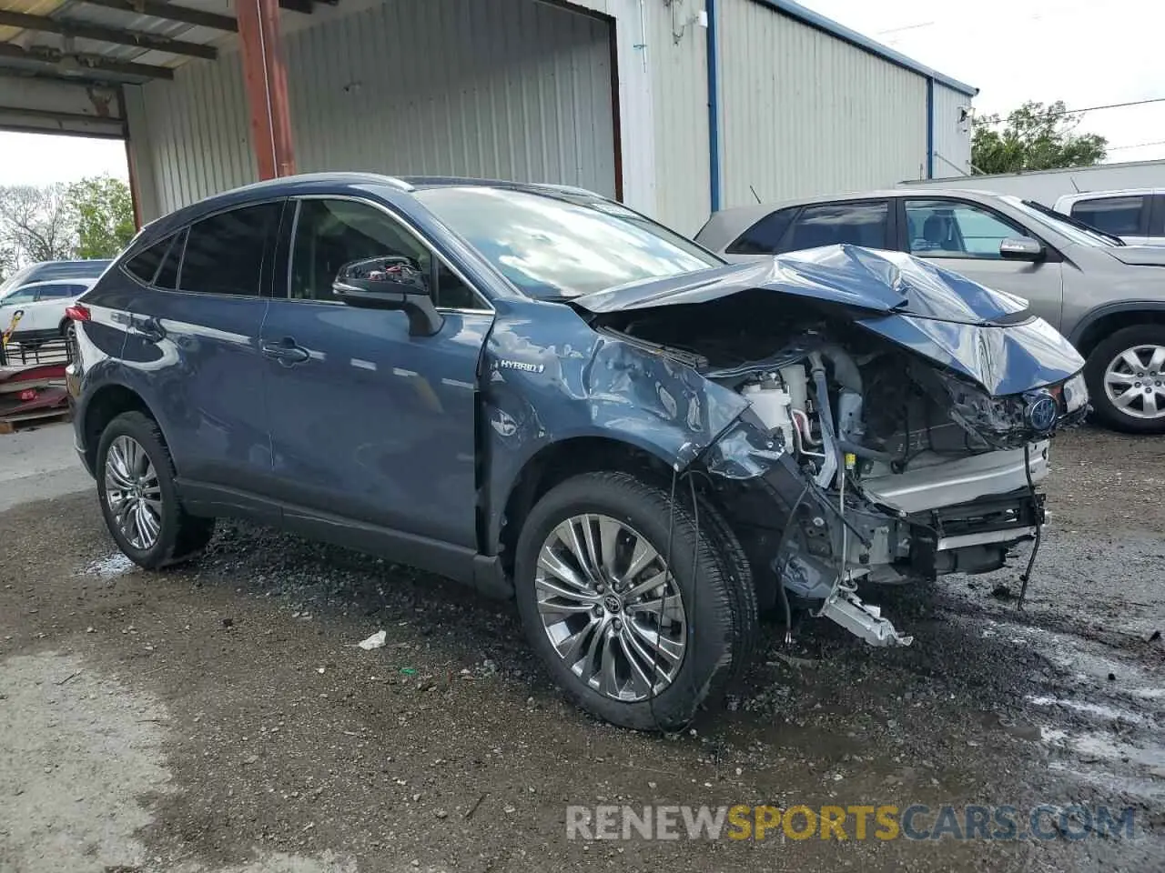 4 fotografías del automóvil dañado JTEAAAAHXMJ076381 TOYOTA VENZA 2021