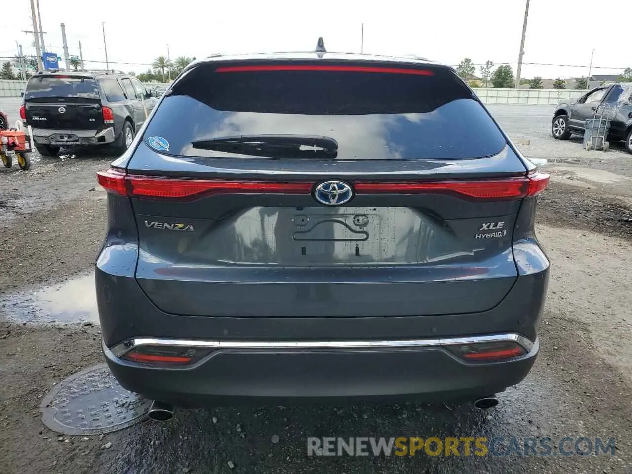 6 fotografías del automóvil dañado JTEAAAAHXMJ076381 TOYOTA VENZA 2021