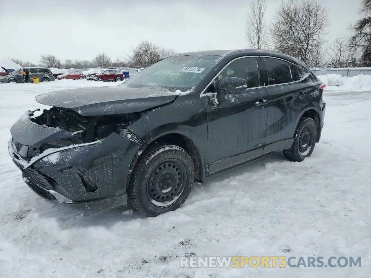 1 fotografías del automóvil dañado JTEAAAAH0NJ094485 TOYOTA VENZA 2022
