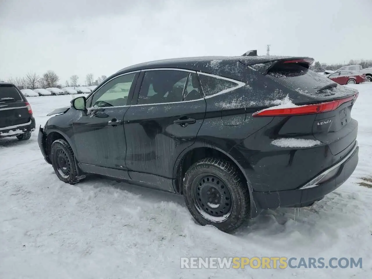 2 fotografías del automóvil dañado JTEAAAAH0NJ094485 TOYOTA VENZA 2022