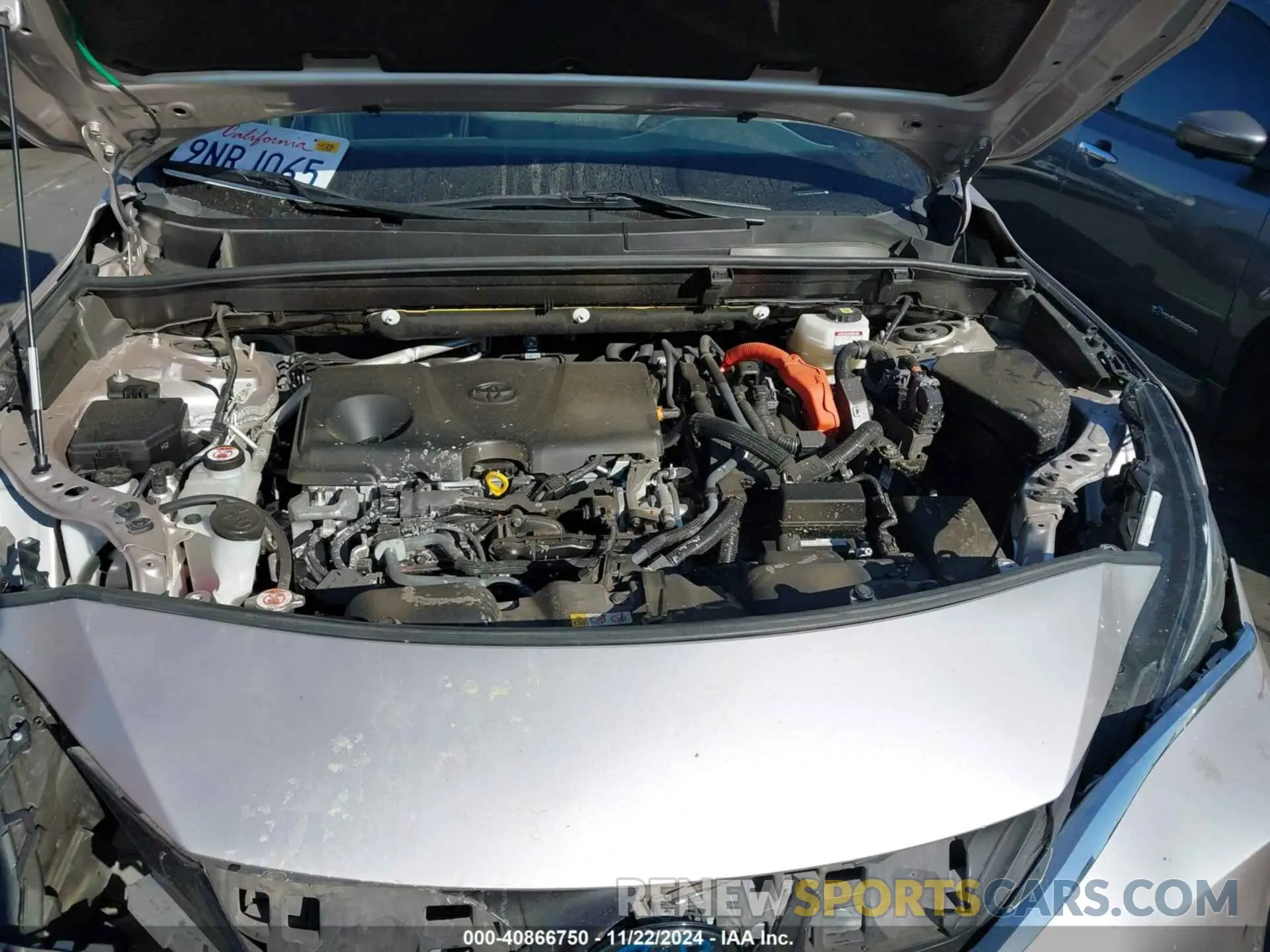10 fotografías del automóvil dañado JTEAAAAH0NJ094969 TOYOTA VENZA 2022