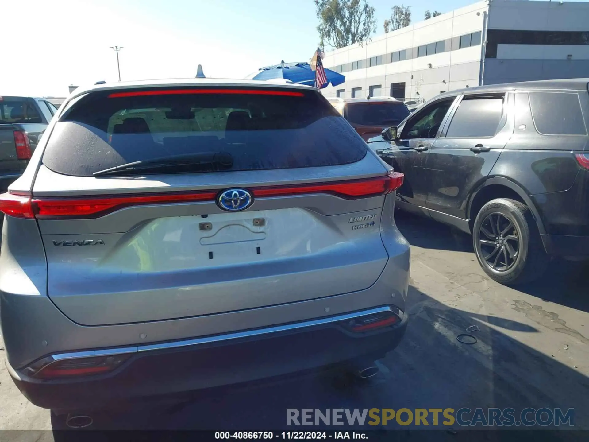 16 fotografías del automóvil dañado JTEAAAAH0NJ094969 TOYOTA VENZA 2022