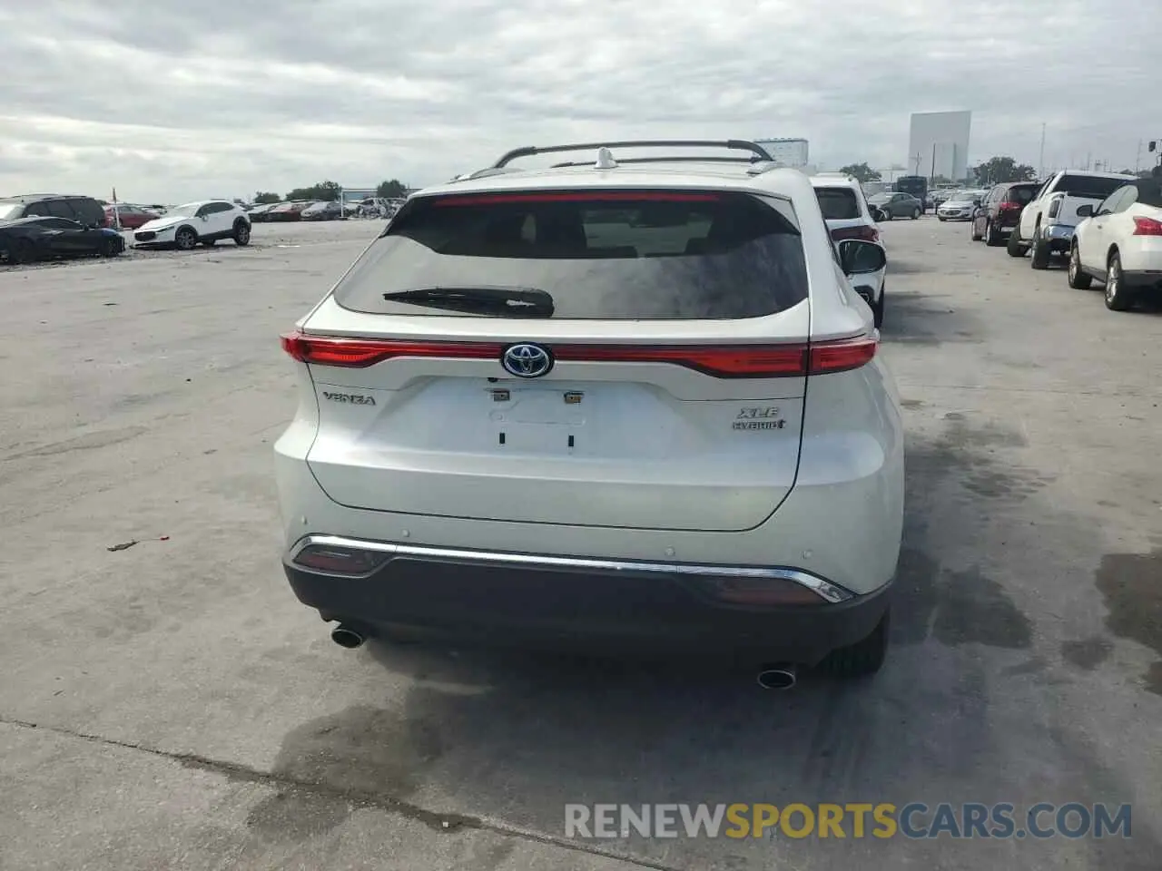 6 fotografías del automóvil dañado JTEAAAAH0NJ099640 TOYOTA VENZA 2022