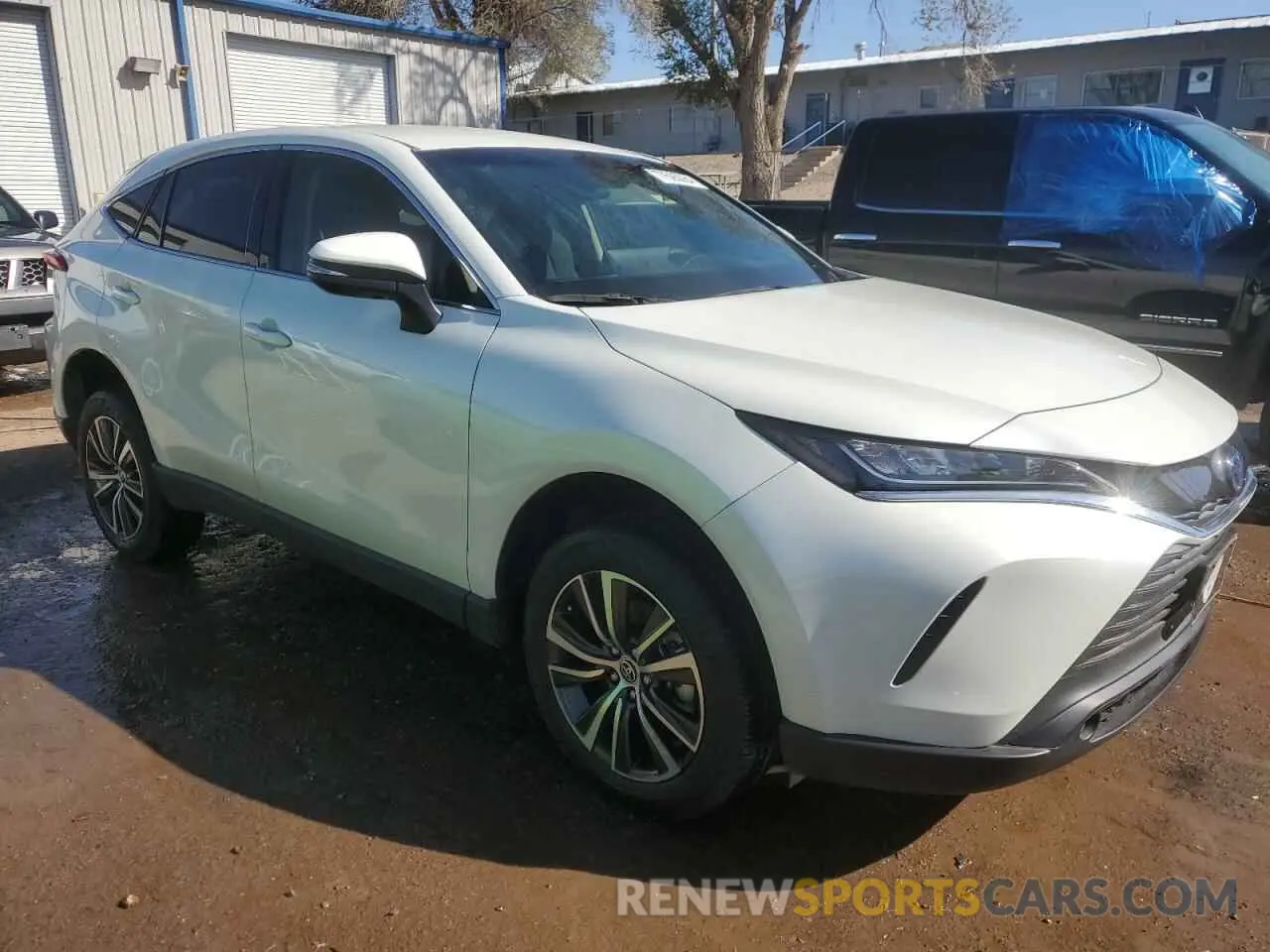 4 fotografías del automóvil dañado JTEAAAAH0NJ103931 TOYOTA VENZA 2022