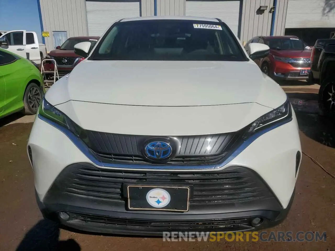 5 fotografías del automóvil dañado JTEAAAAH0NJ103931 TOYOTA VENZA 2022