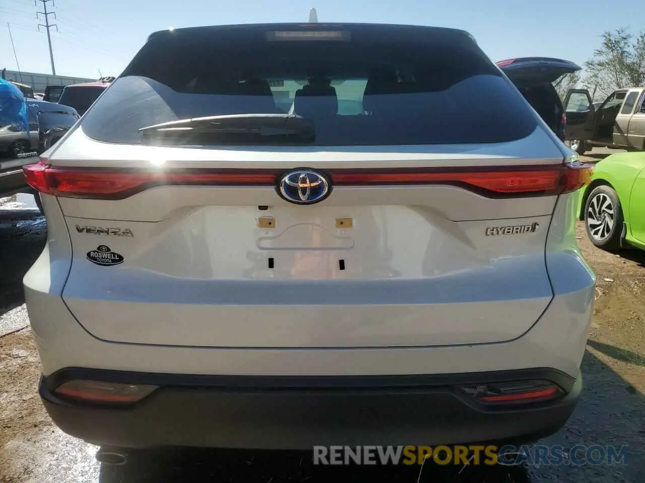 6 fotografías del automóvil dañado JTEAAAAH0NJ103931 TOYOTA VENZA 2022
