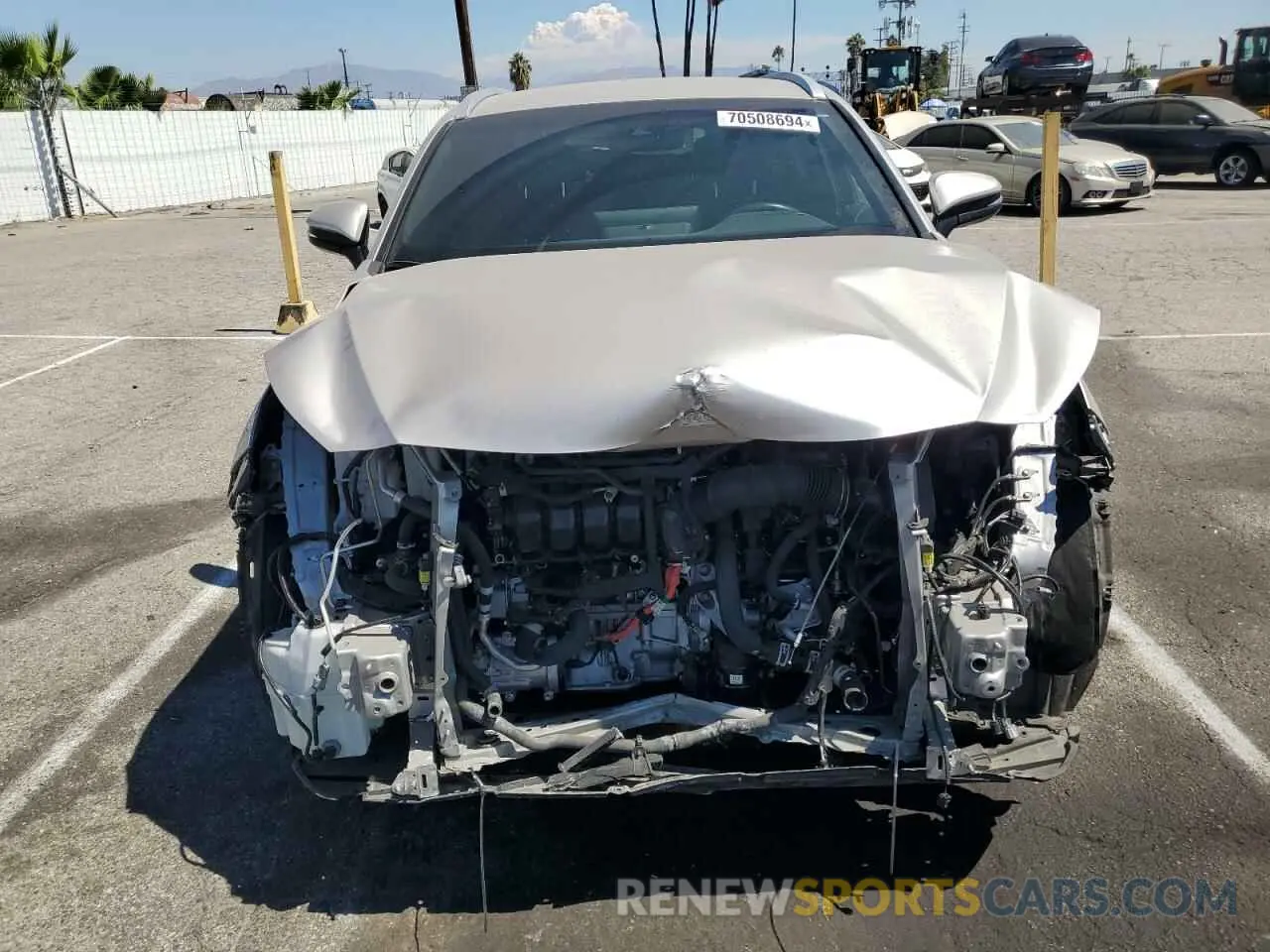 5 fotografías del automóvil dañado JTEAAAAH0NJ117778 TOYOTA VENZA 2022