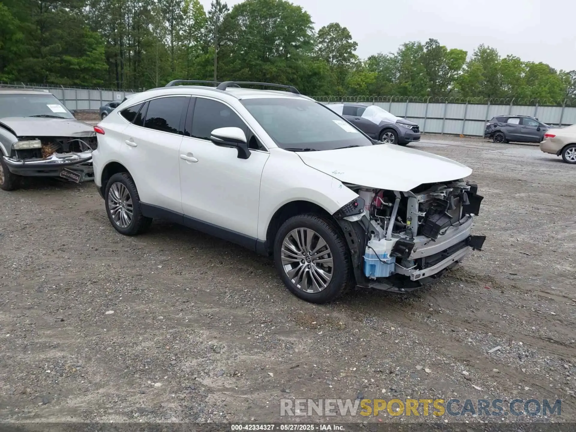1 fotografías del automóvil dañado JTEAAAAH0NJ117876 TOYOTA VENZA 2022