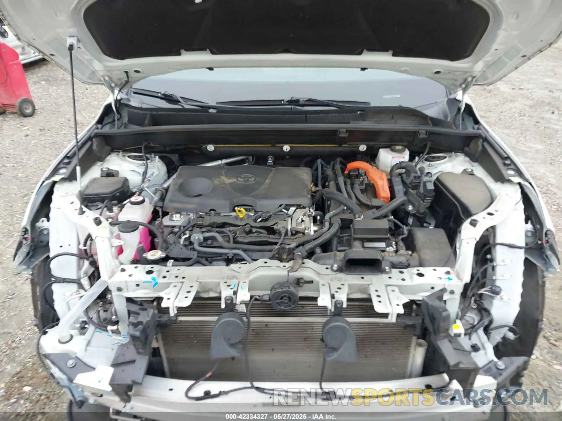 10 fotografías del automóvil dañado JTEAAAAH0NJ117876 TOYOTA VENZA 2022