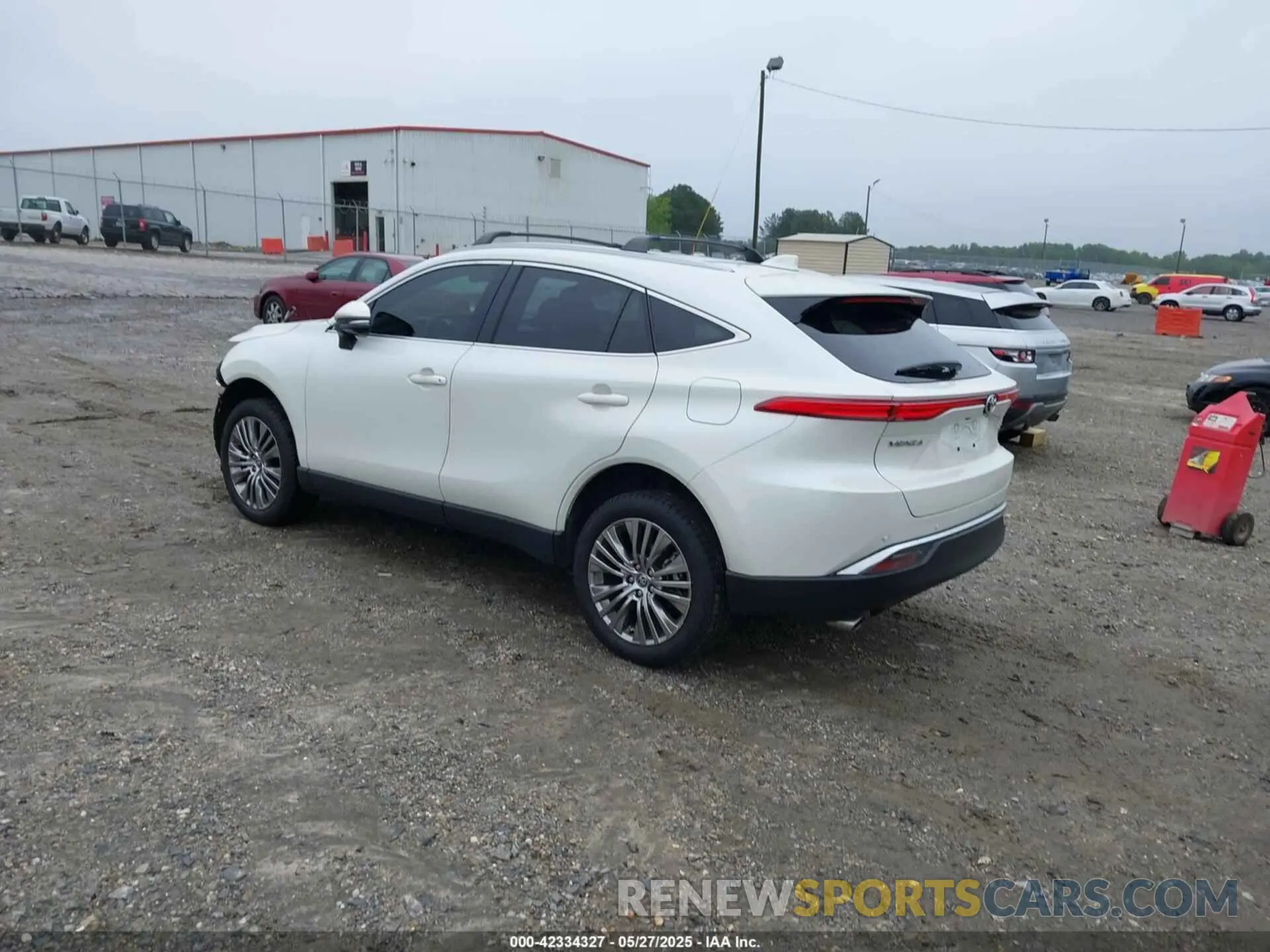 3 fotografías del automóvil dañado JTEAAAAH0NJ117876 TOYOTA VENZA 2022